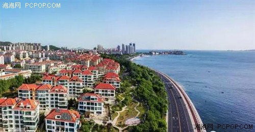 最美沿海公路：航拍烟台美丽的滨海路 