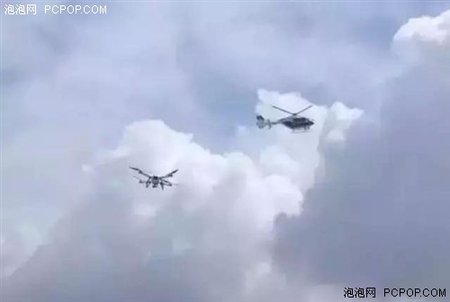 陆丰碣石镇出动无人机开展涉毒排查