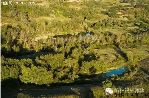 航拍半壁山古诺斯台优异自然保护区 