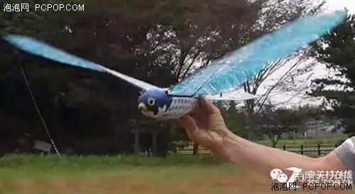 日本造可以假乱真的3D打印仿生学扑翼机_无人机新闻-泡泡网