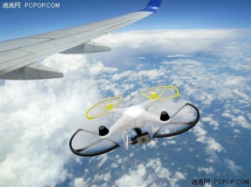 美国:无人机危险接近飞机事件一年近700次_无