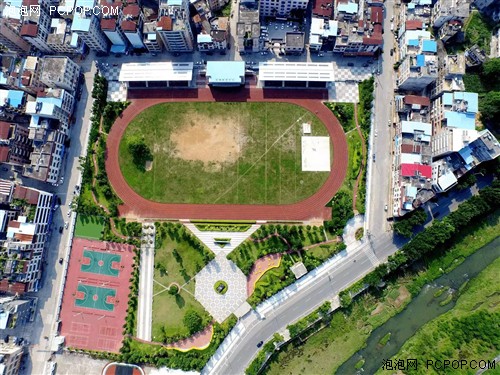 无人机航拍全国文明县城——广东连平 