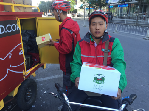 iPhone6s开卖京东12分钟 光速 快递送新机_手