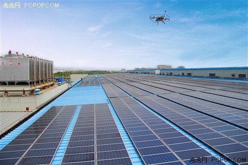阿波罗光伏云引入无人机实施故障定位和诊断_
