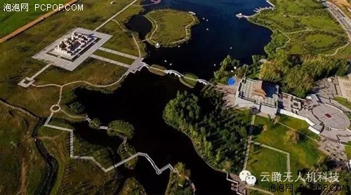 内蒙航拍摄影作品欣赏----大草原的风景 