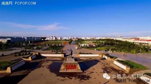 内蒙航拍摄影作品欣赏----大草原的风景 