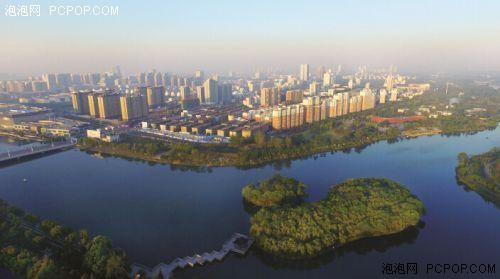 “无人机”高空俯瞰宿迁 西楚大地恢宏绚丽 