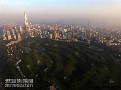 航拍深圳高尔夫球场 巨大“绿肺”何去何从 