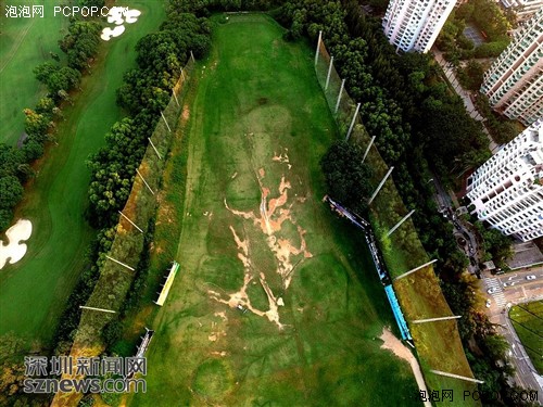 航拍深圳高尔夫球场 巨大“绿肺”何去何从 