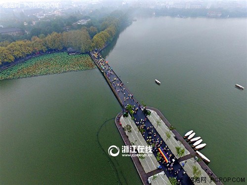 航拍｜杭马跑过最美风景  