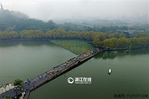 航拍｜杭马跑过最美风景  