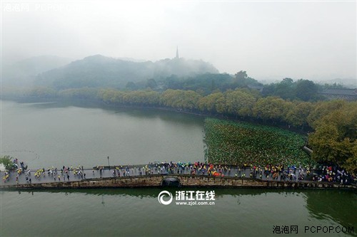 航拍｜杭马跑过最美风景  