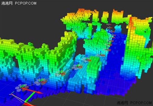 无人机可借助三维地图实现自动飞行 
