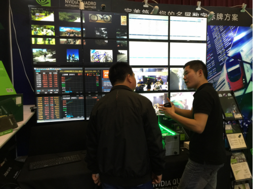 NVIDIA携丽台亮相InfoComm China 2016