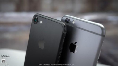 [渲染图]深黑色iPhone 7能有多好看？ 