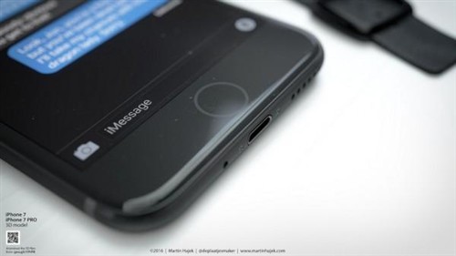 [渲染图]深黑色iPhone 7能有多好看？ 