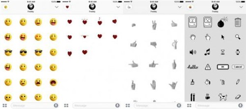 苹果发布4款iOS10 iMessage动态表情包 