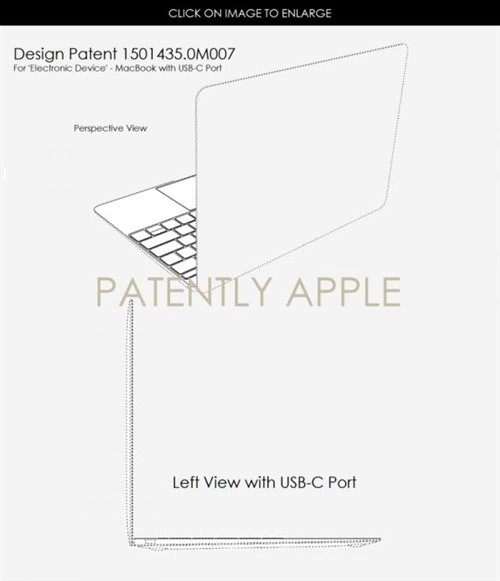 苹果获得第二项Macbook外观设计专利 
