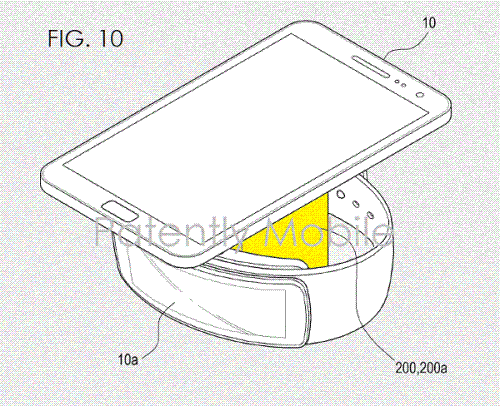 三星曝手机手表可同时充电的无线充电器专利 