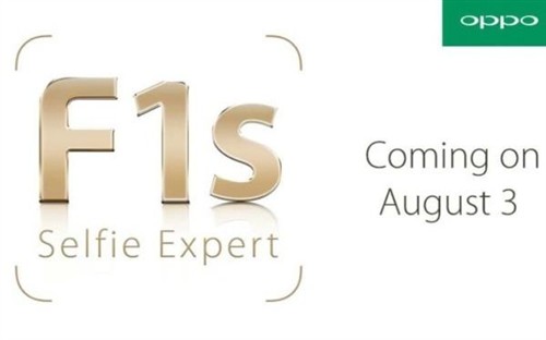 8月3日发布 OPPO F1s配置与渲染图曝光 