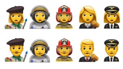 苹果已申请加入5个全新的职业emoji表情 
