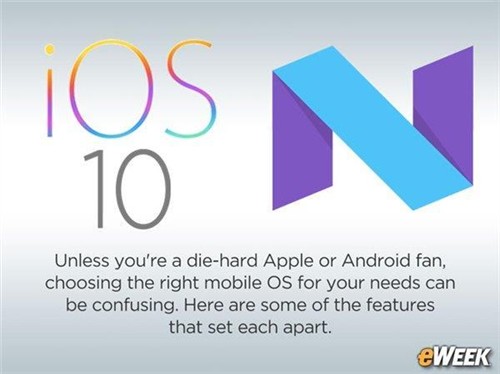 Android 7.0Nougat VS iOS 10：孰优孰劣？ 