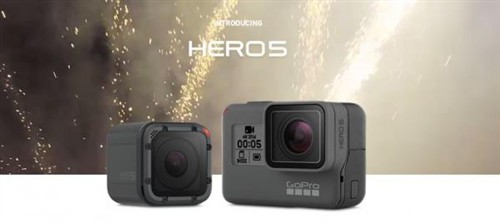 GoPro HERO 5运动相机 首次支持语音控制 
