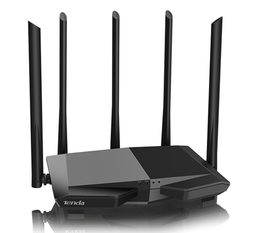 腾达高功率穿墙路由AC7携手河马牙医送3重福