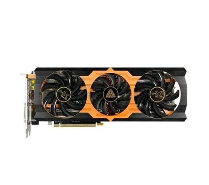 黑色金属镂空背板 蓝宝石R9 280X黑钻 