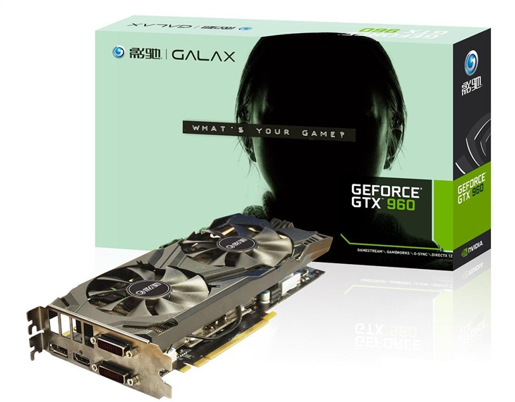 影驰 NVIDIA Geforce GTX960多款首发 