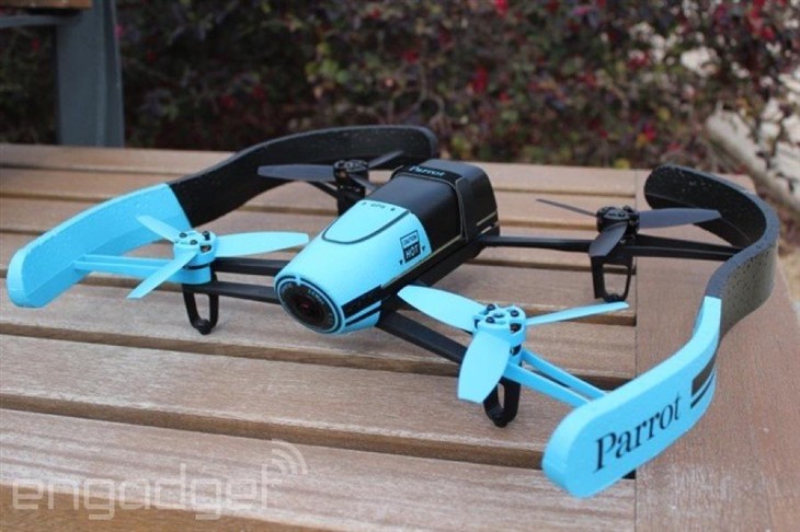 Parrot BeBop Drone四轴飞行器试玩体验 