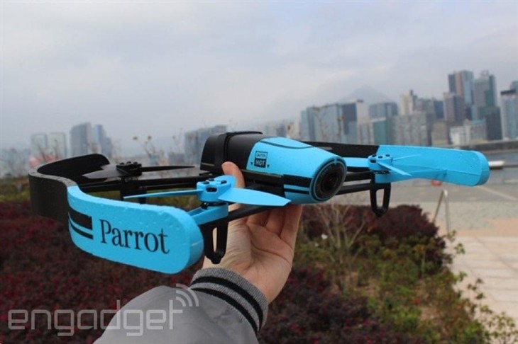 Parrot BeBop Drone四轴飞行器试玩体验 