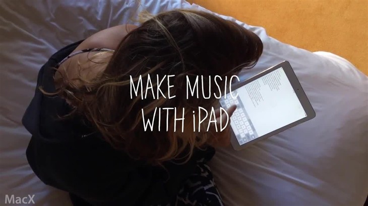iPad新广告开启非主流节奏 美女玩音乐 