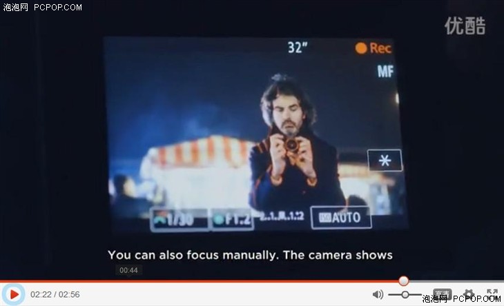 佳能EOS M3广告中泄露f1.2大光圈镜头 