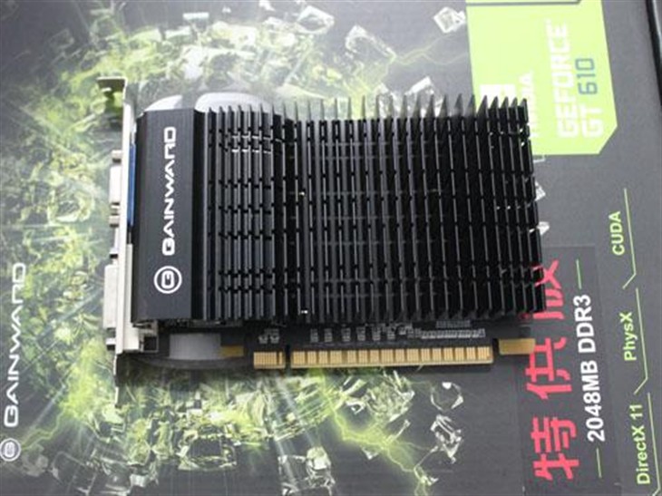 入门级显卡！耕升NVIDIA GT610特供版 