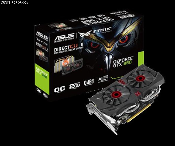 甜品级超新星 华硕STRIX GTX960显卡! 