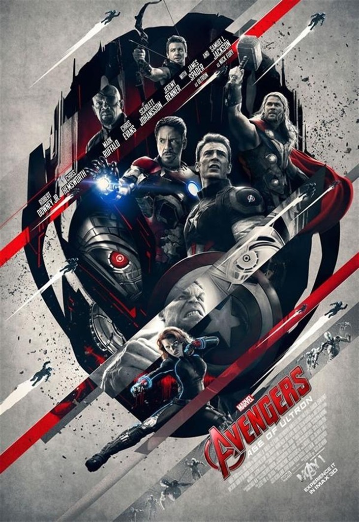 《复仇者联盟2》最新海报出炉:超酷!