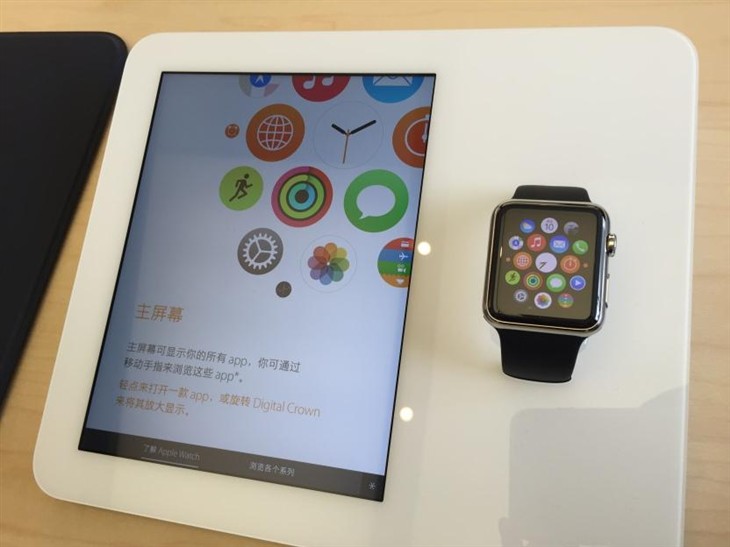 Apple Watch 预订首日，莫文蔚也去试戴了  