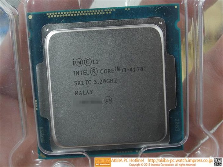 Intel Core i3-4170T现身日本市场 ！ 