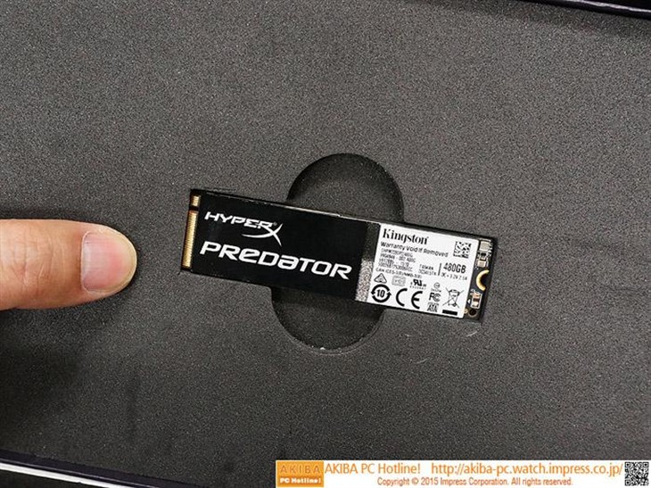 金士顿HyperX Predator系列M.2 SSD上市 