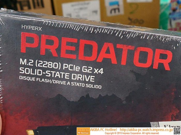 金士顿HyperX Predator系列M.2 SSD上市 