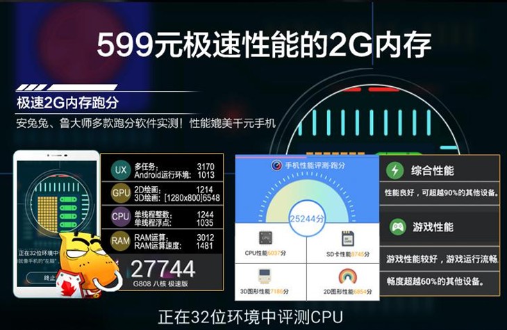 99%用户好评 七彩虹G808八核极速版详 