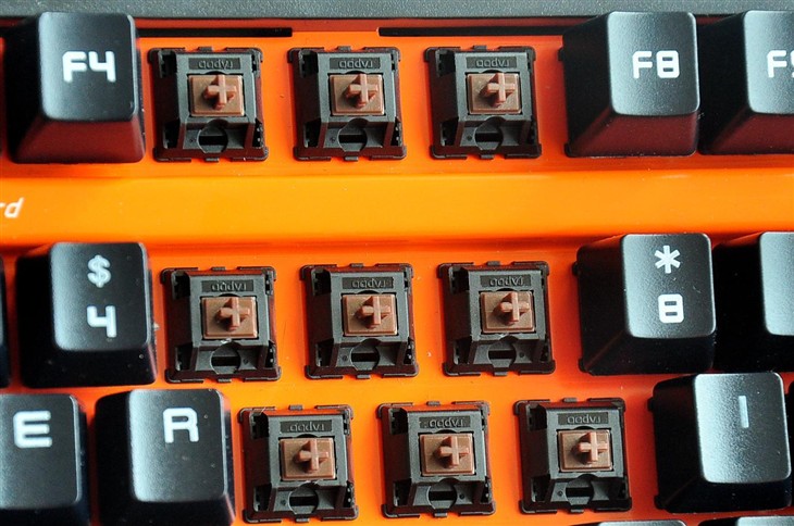 雷柏V500机械键盘2015 RAPOO茶轴上市 