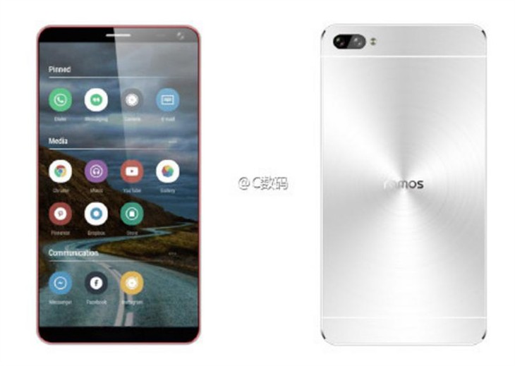 大屏幕窄边框设计 蓝魔手机渲染图曝光