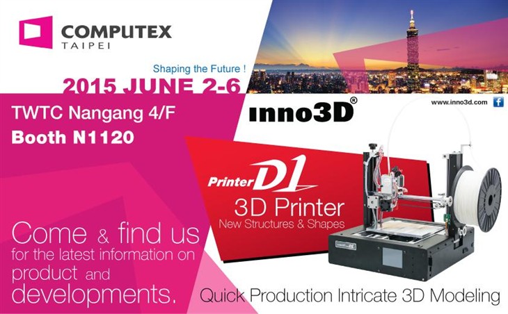 3D打印/显卡领衔 ComputeX2015映众新品 