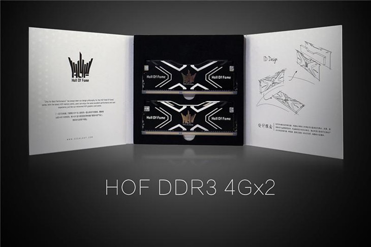 王者之气！影驰HOF DDR3内存利剑出鞘 