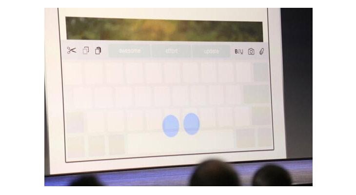 苹果QuickType键盘将让iPad更具办公性 