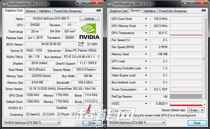 水冷超频索泰gtx980ti寒冰至尊显卡评测