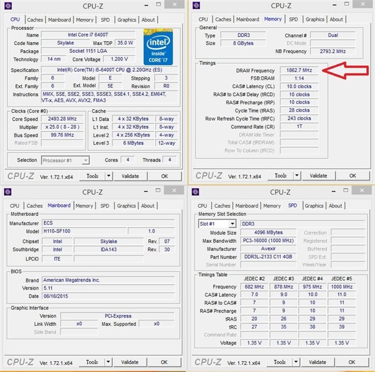 14nm 神器！Skylake i5-6400T全球首测 