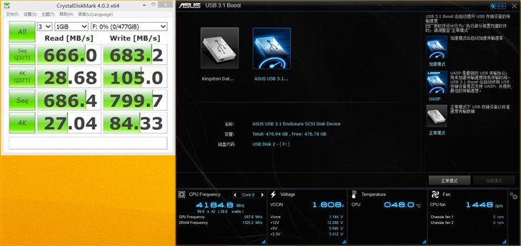 体验USB3.1急速快感 华硕B85M-GPLUS评测 